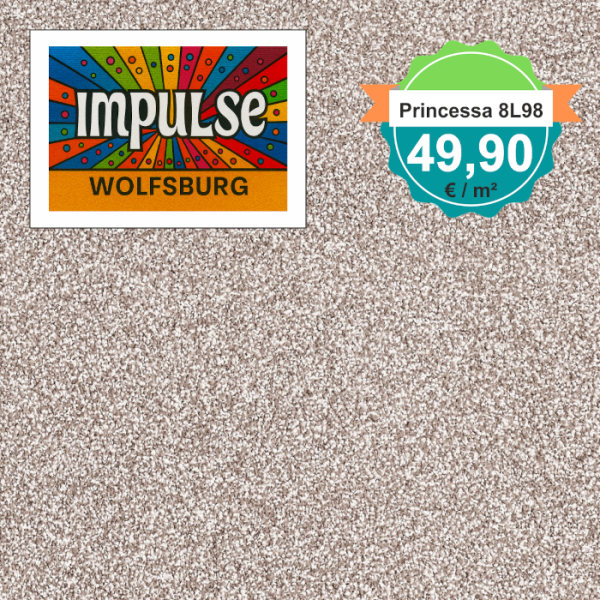 Vorwerk Teppichboden PRINCESSA 8L98 flora – eleganter Bodenbelag mit natürlicher Farbnote